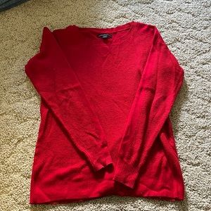 American Eagle red sweater